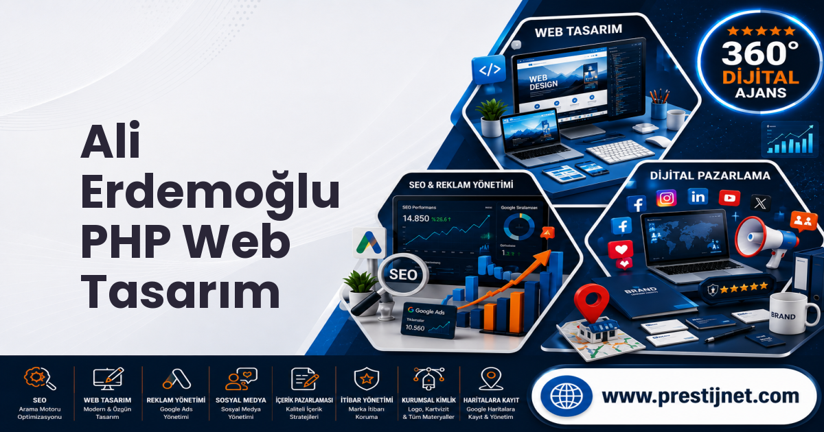 Ali Erdemoğlu PHP Web Tasarım