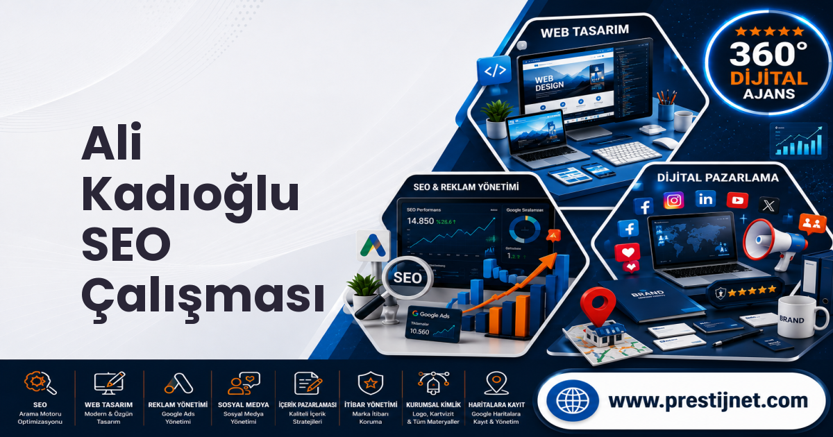 Ali Kadıoğlu SEO Çalışması