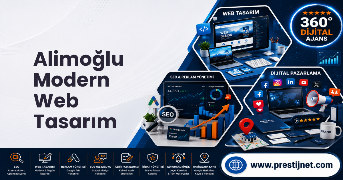 Alimoğlu Modern Web Tasarım