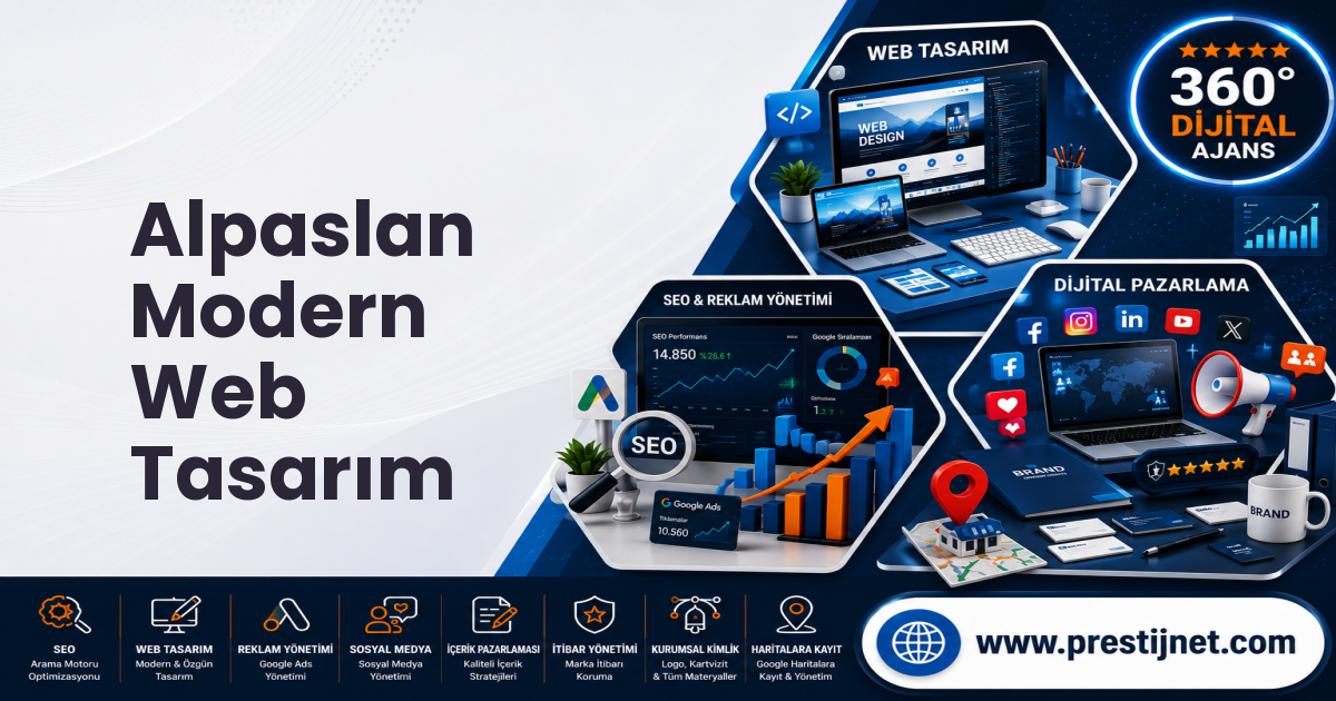 Alpaslan Modern Web Tasarım