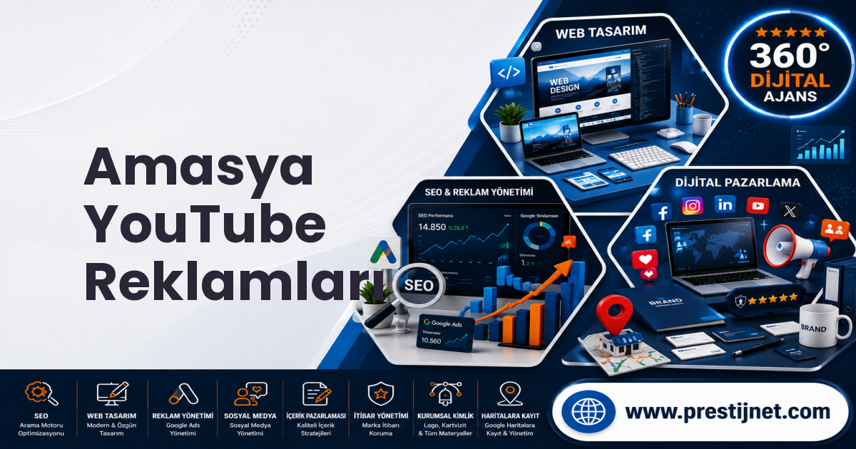 Amasya YouTube Reklamları