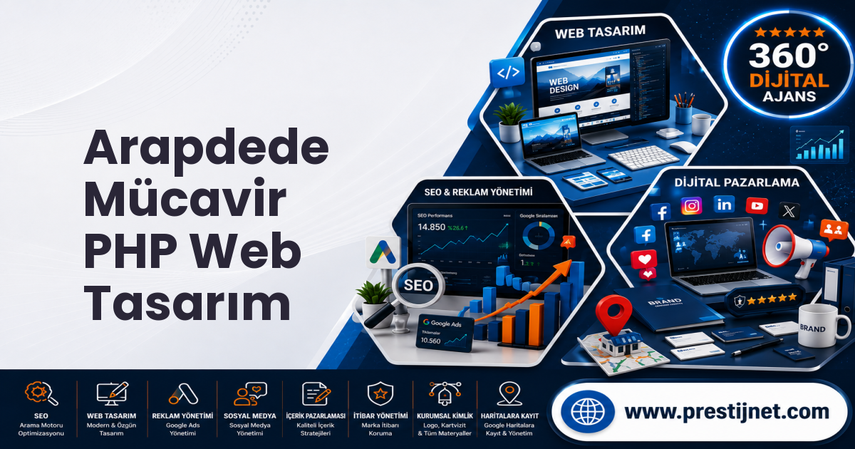 Arapdede Mücavir PHP Web Tasarım