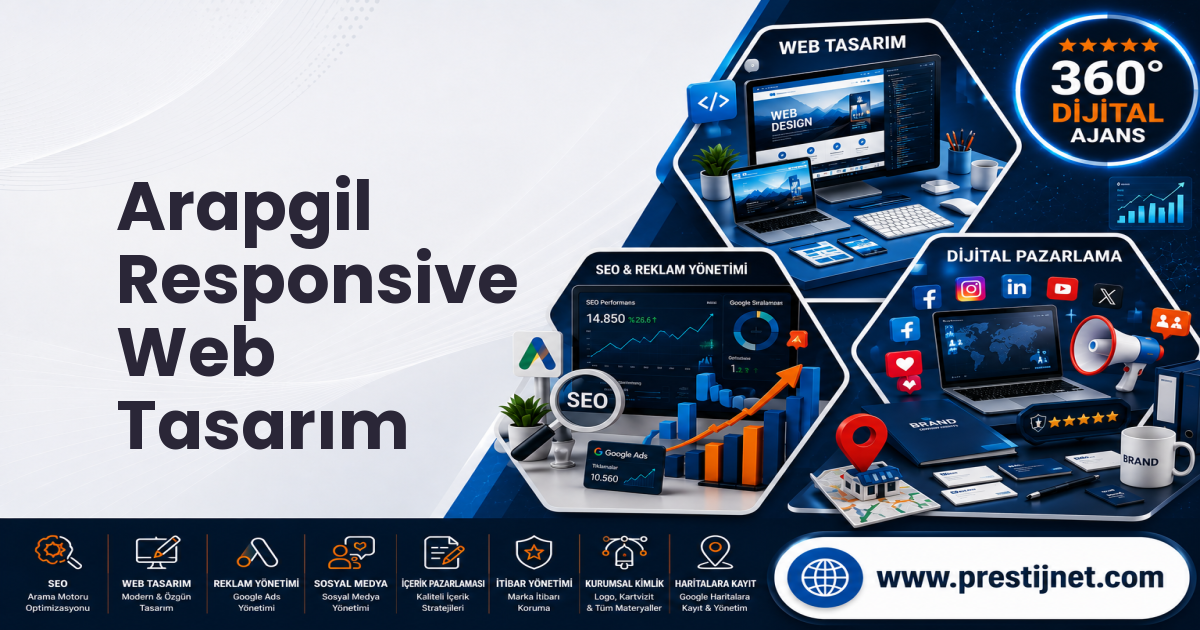 Arapgil Responsive Web Tasarım