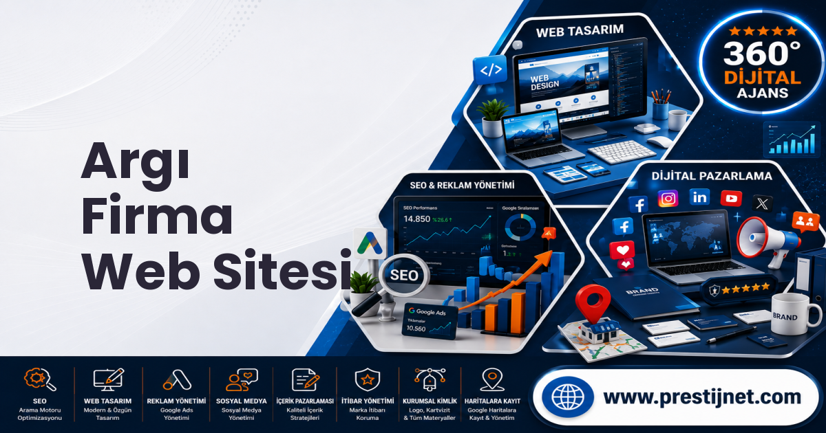 Argı Firma Web Sitesi