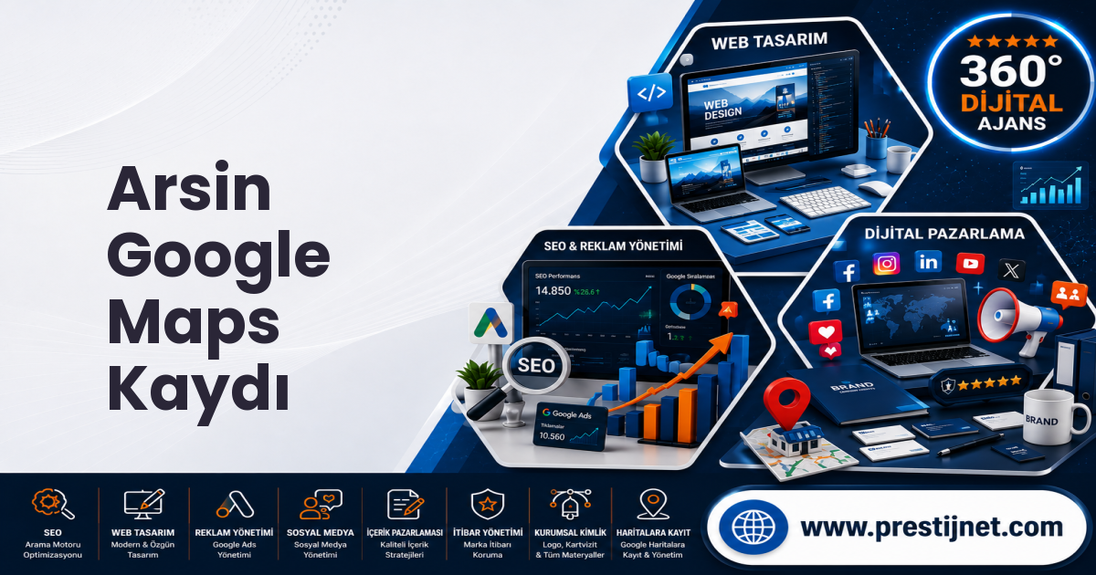 Arsin Google Maps Kaydı