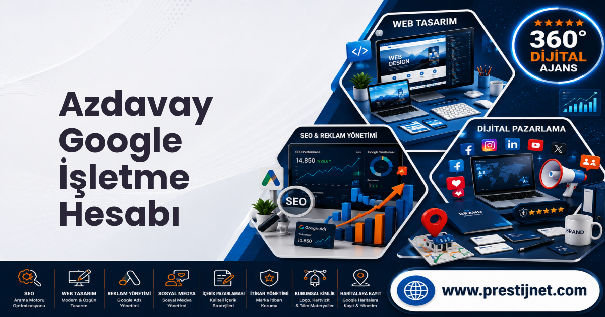 Azdavay Google İşletme Hesabı