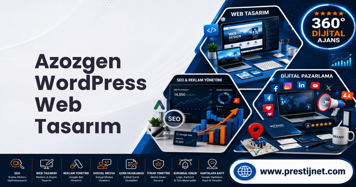 Azozgen WordPress Web Tasarım