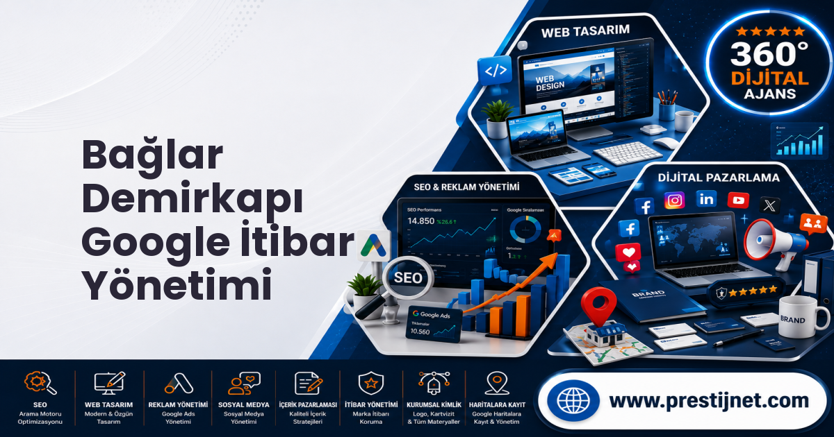 Bağlar Demirkapı Google İtibar Yönetimi