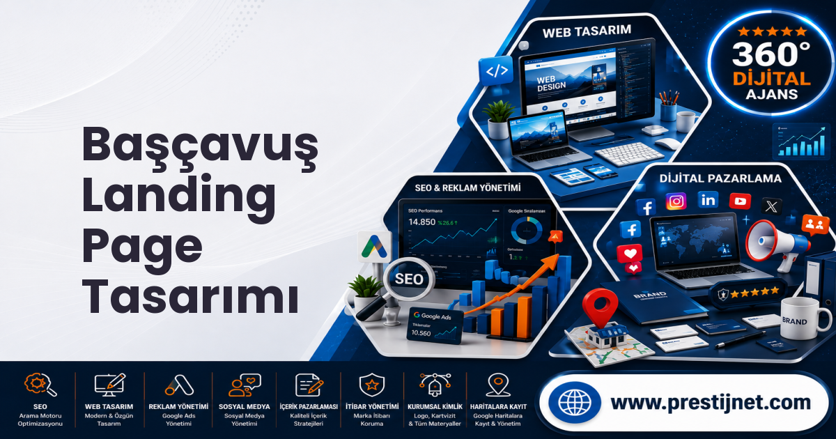 Başçavuş Landing Page Tasarımı