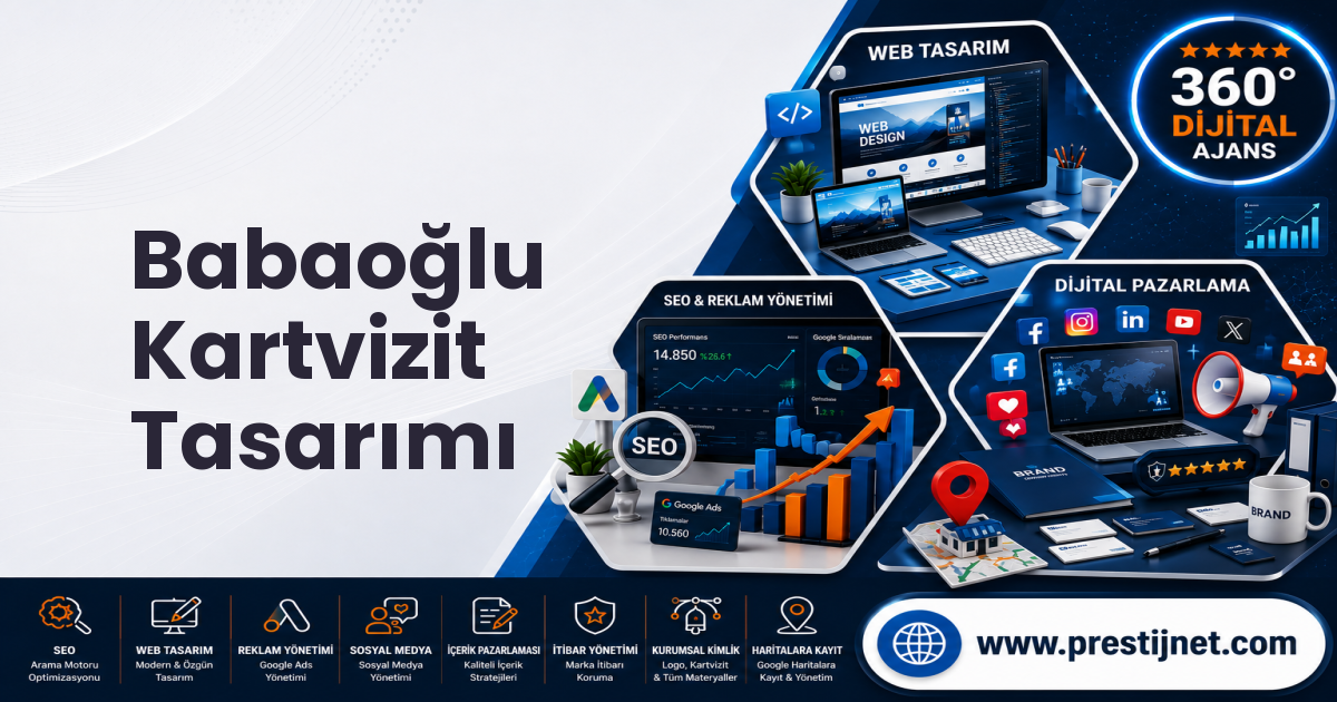 Babaoğlu Kartvizit Tasarımı