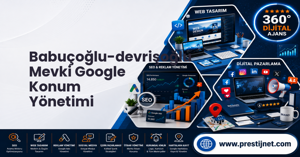 Babuçoğlu-devrişoğlu Mevki Google Konum Yönetimi
