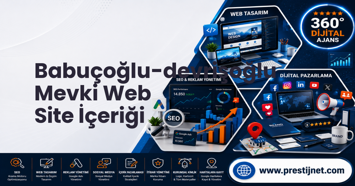Babuçoğlu-devrişoğlu Mevki Web Site İçeriği