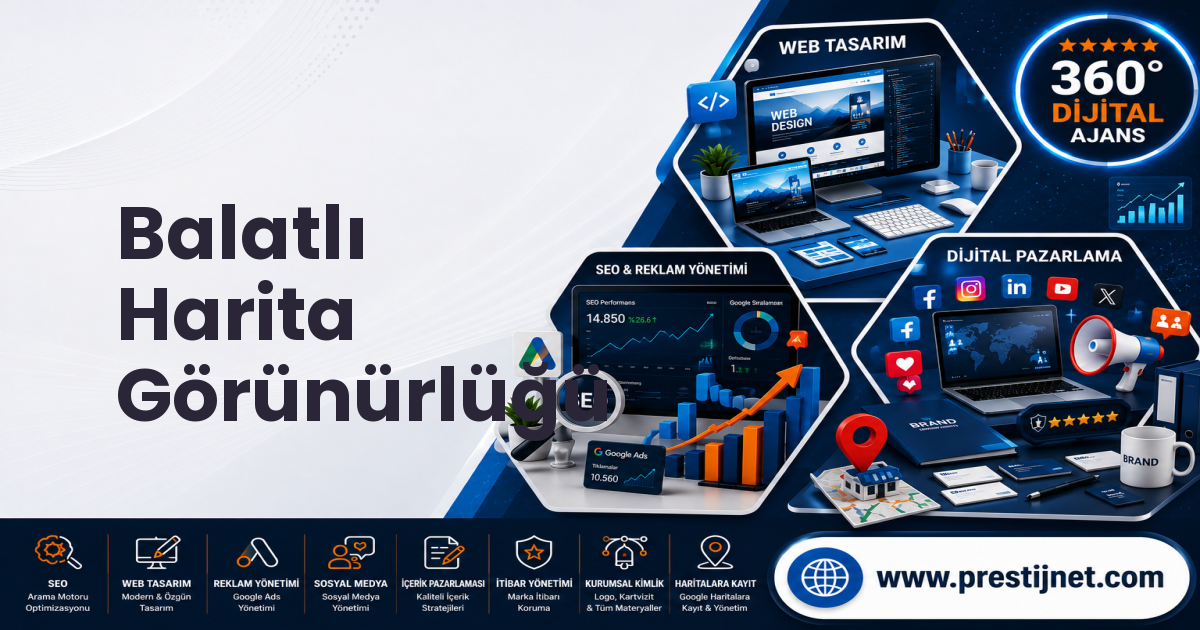 Balatlı Harita Görünürlüğü