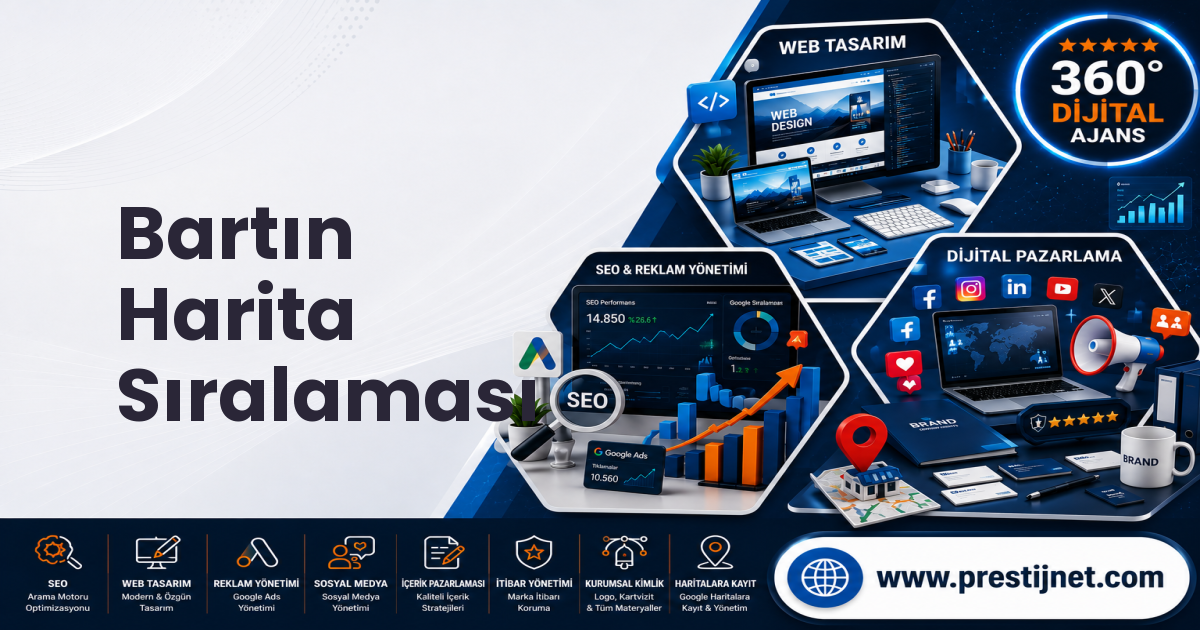 Bartın Harita Sıralaması