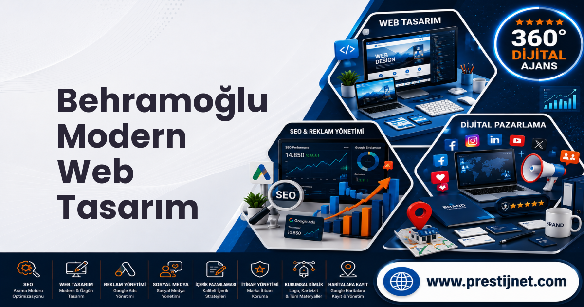 Behramoğlu Modern Web Tasarım
