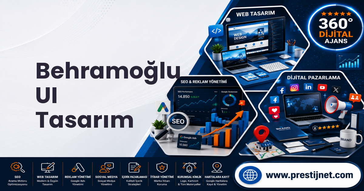 Behramoğlu UI Tasarım