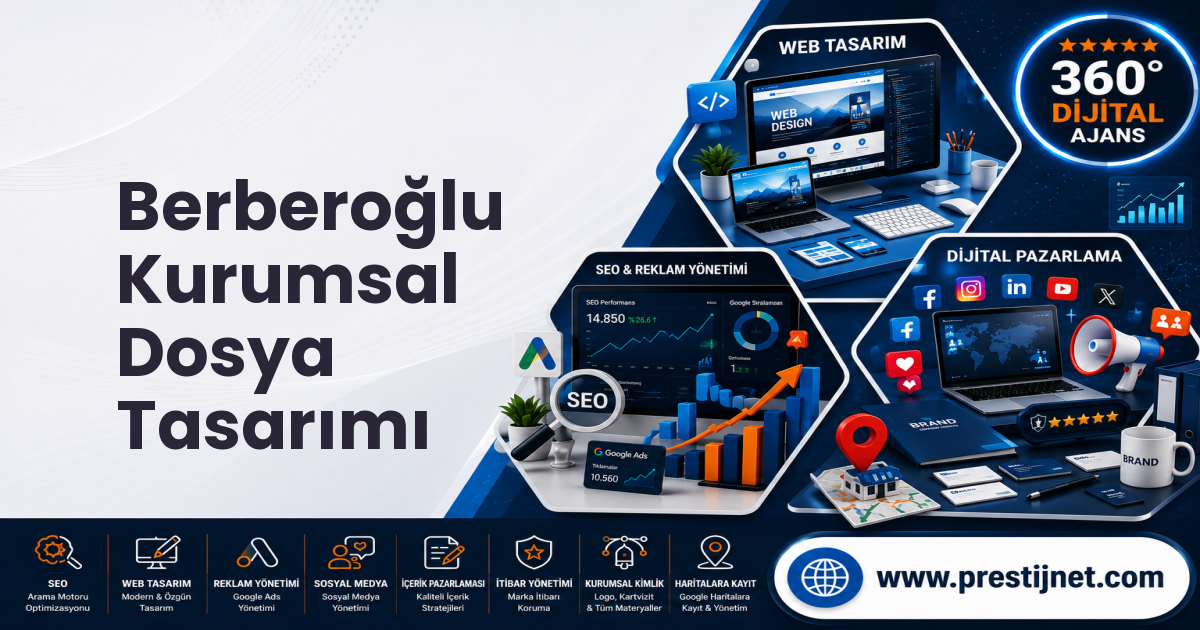 Berberoğlu Kurumsal Dosya Tasarımı