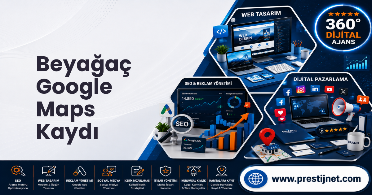 Beyağaç Google Maps Kaydı