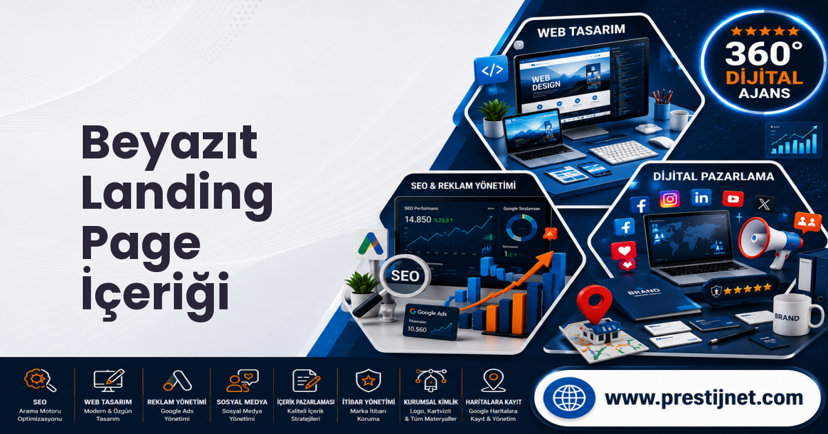 Beyazıt Landing Page İçeriği