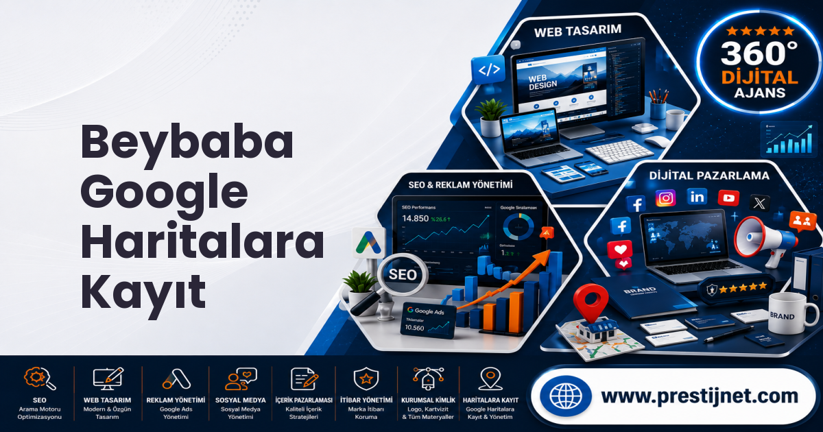Beybaba Google Haritalara Kayıt