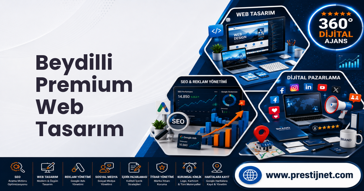 Beydilli Premium Web Tasarım