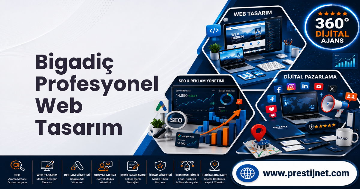 Bigadiç Profesyonel Web Tasarım