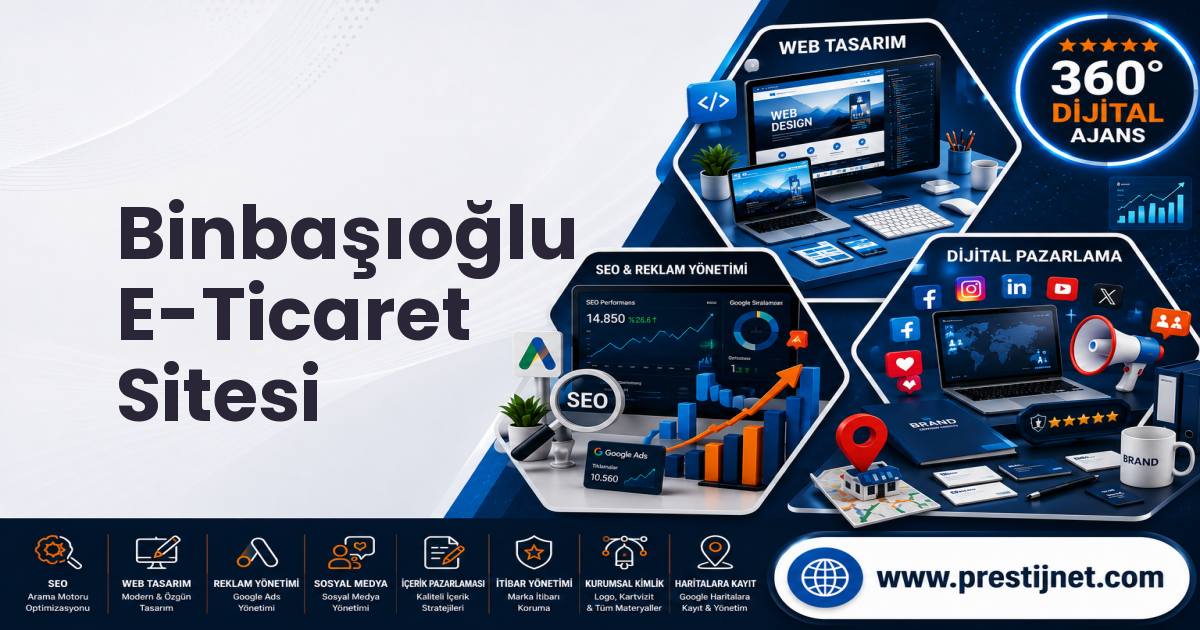 Binbaşıoğlu E-Ticaret Sitesi