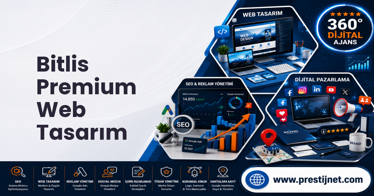 Bitlis Premium Web Tasarım