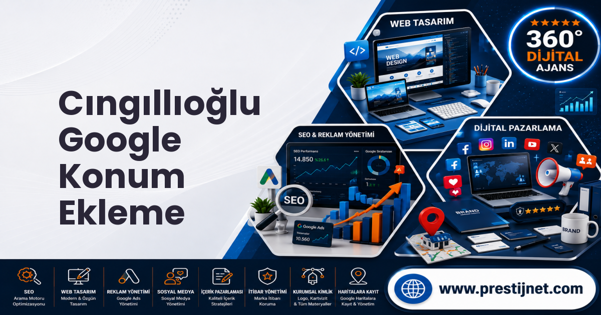 Cıngıllıoğlu Google Konum Ekleme