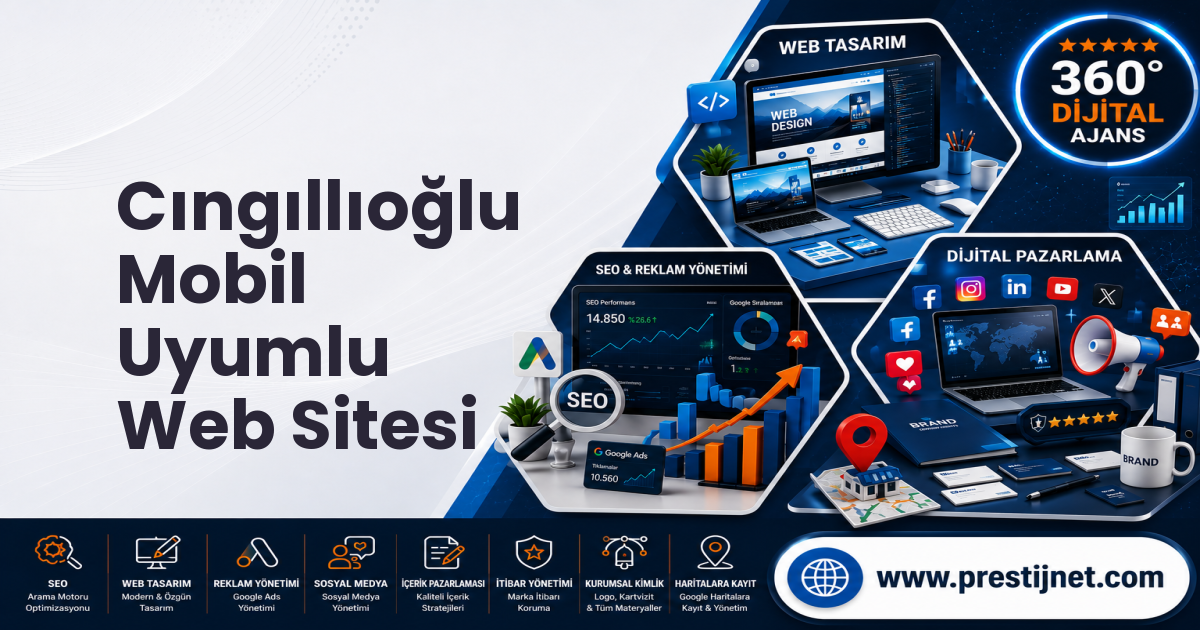 Cıngıllıoğlu Mobil Uyumlu Web Sitesi