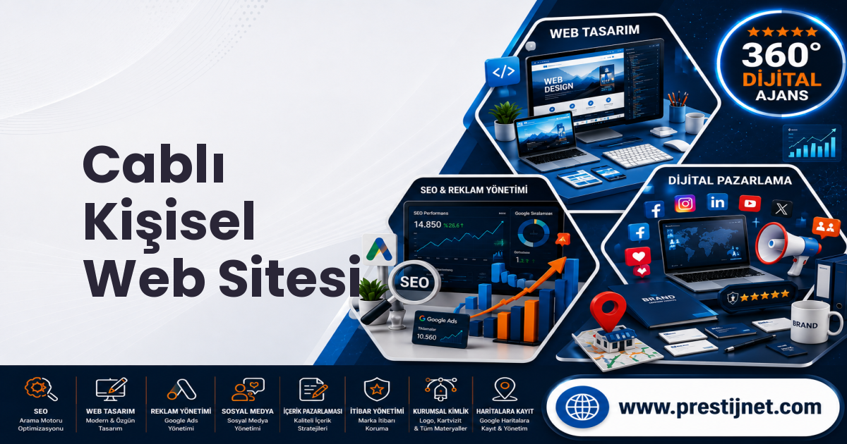 Cablı Kişisel Web Sitesi