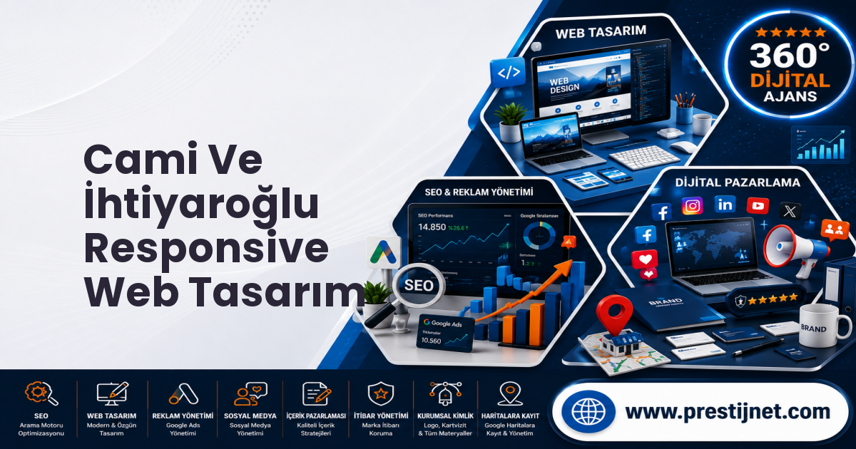 Cami  Ve İhtiyaroğlu Responsive Web Tasarım