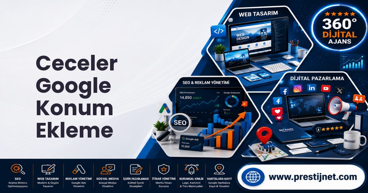 Ceceler Google Konum Ekleme