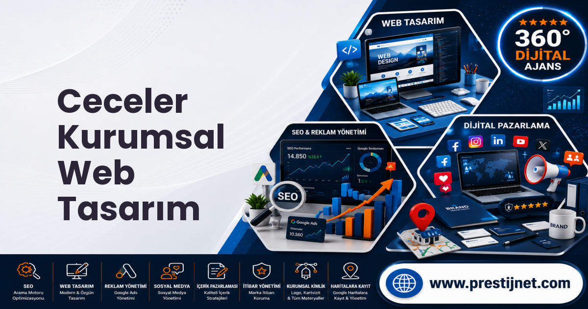Ceceler Kurumsal Web Tasarım