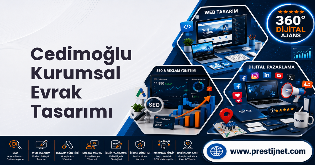 Cedimoğlu Kurumsal Evrak Tasarımı