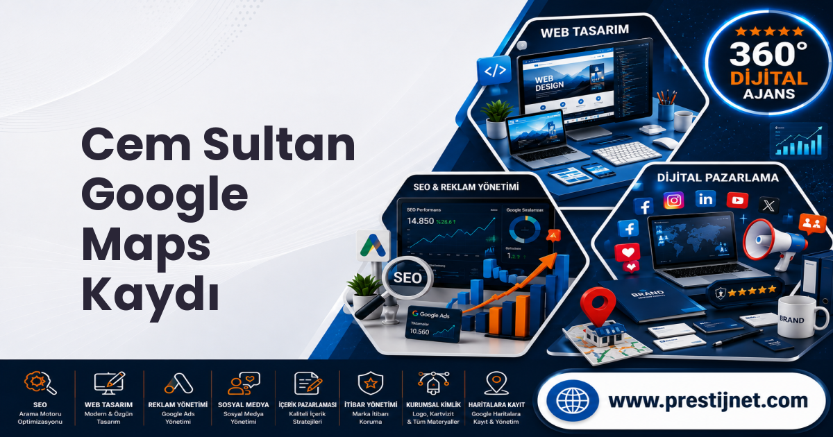 Cem Sultan Google Maps Kaydı