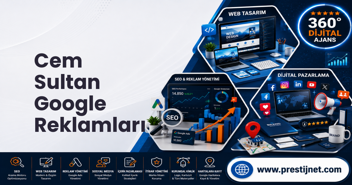 Cem Sultan Google Reklamları