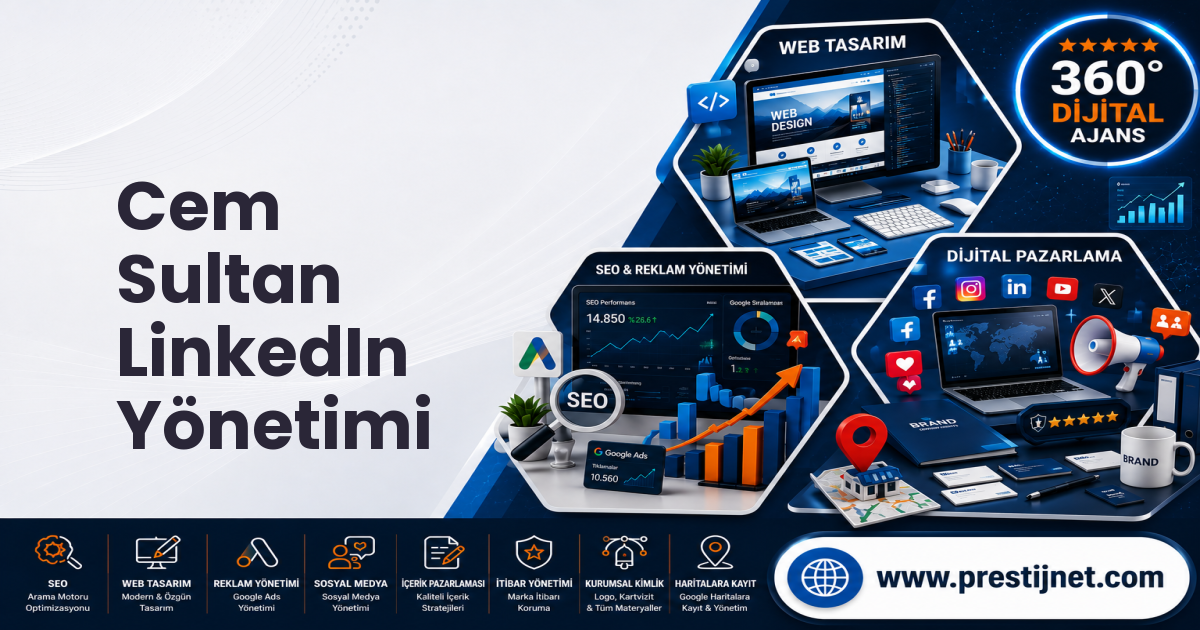 Cem Sultan LinkedIn Yönetimi