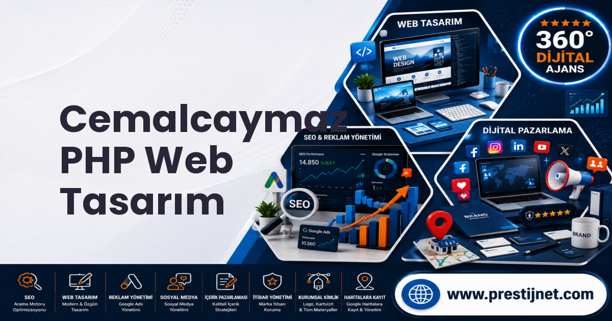 Cemalcaymaz PHP Web Tasarım