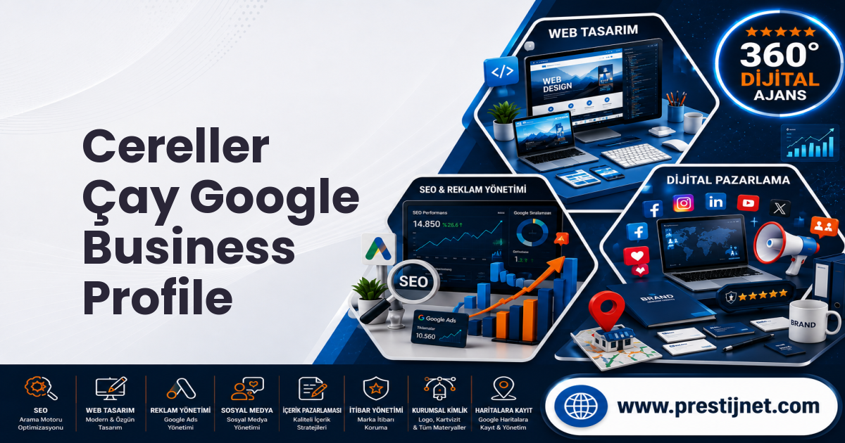 Cereller Çay Google Business Profile