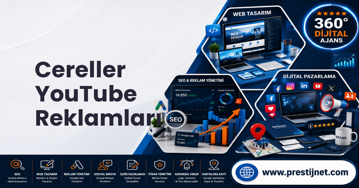 Cereller YouTube Reklamları