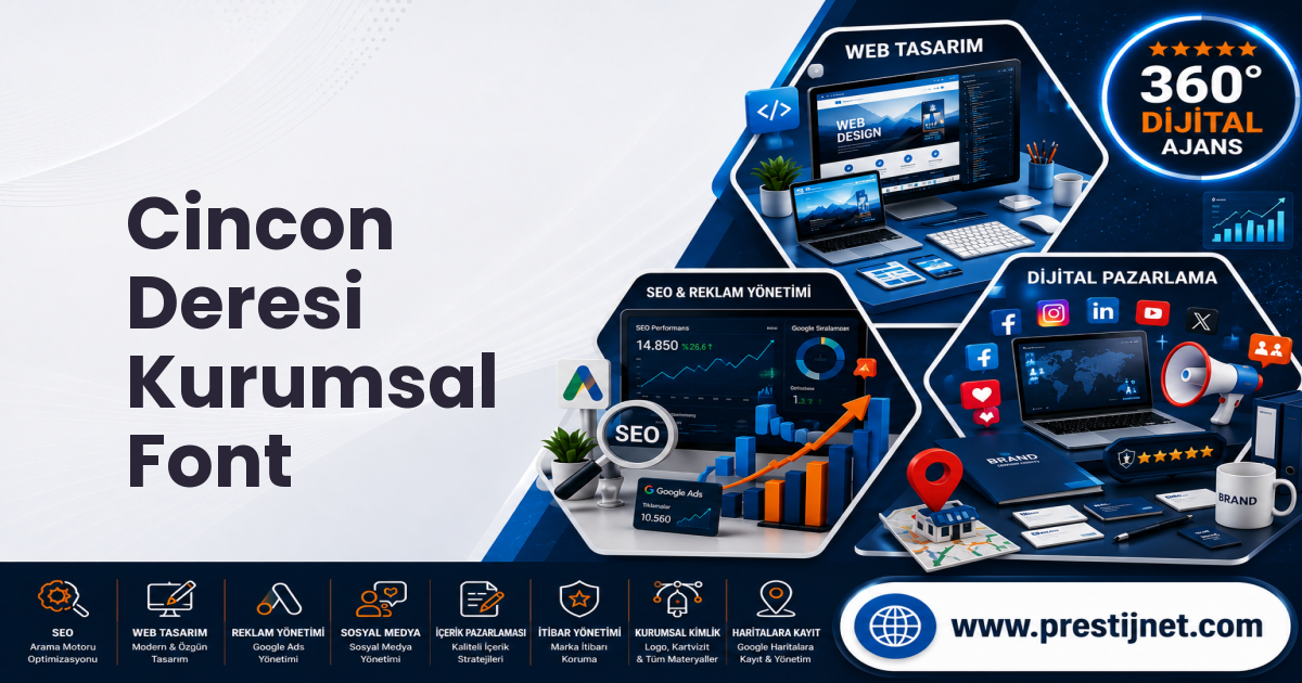 Cincon Deresi Kurumsal Font