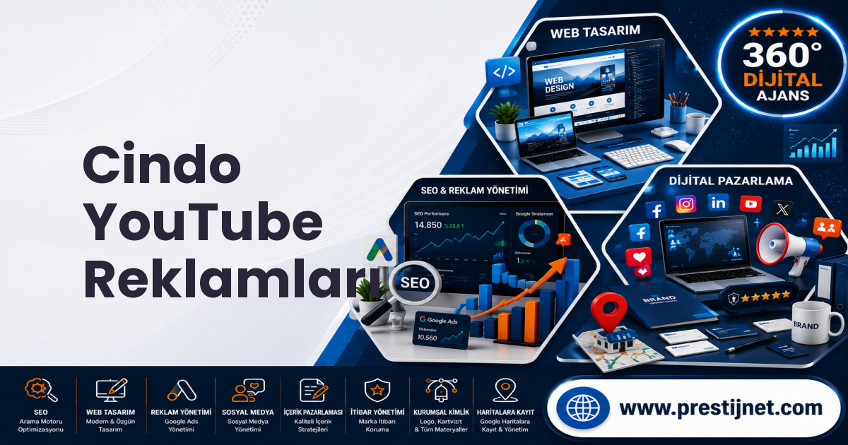 Cindo YouTube Reklamları