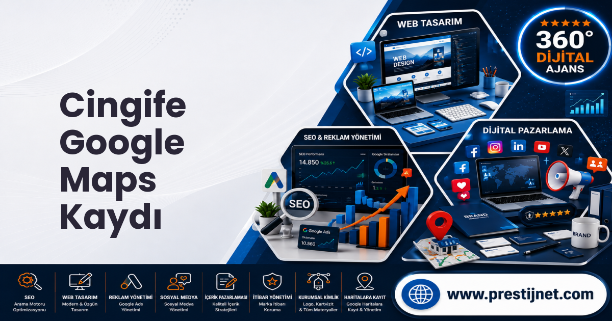 Cingife Google Maps Kaydı