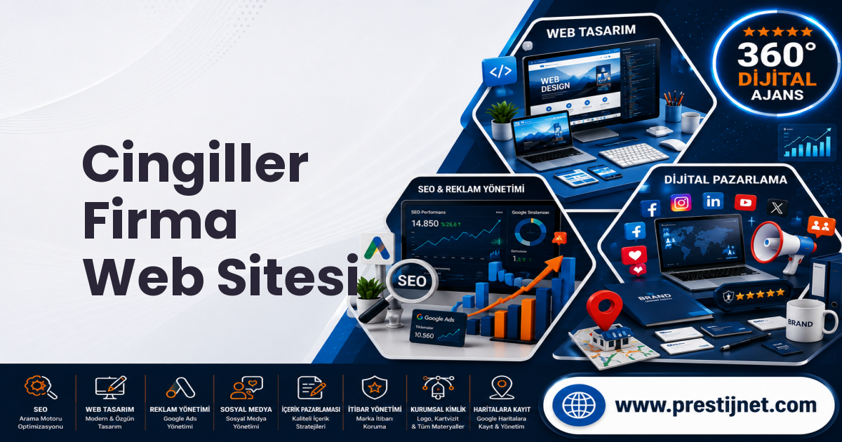 Cingiller Firma Web Sitesi