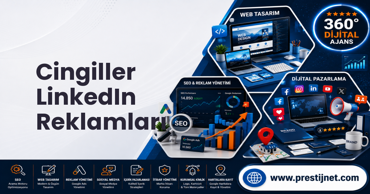 Cingiller LinkedIn Reklamları