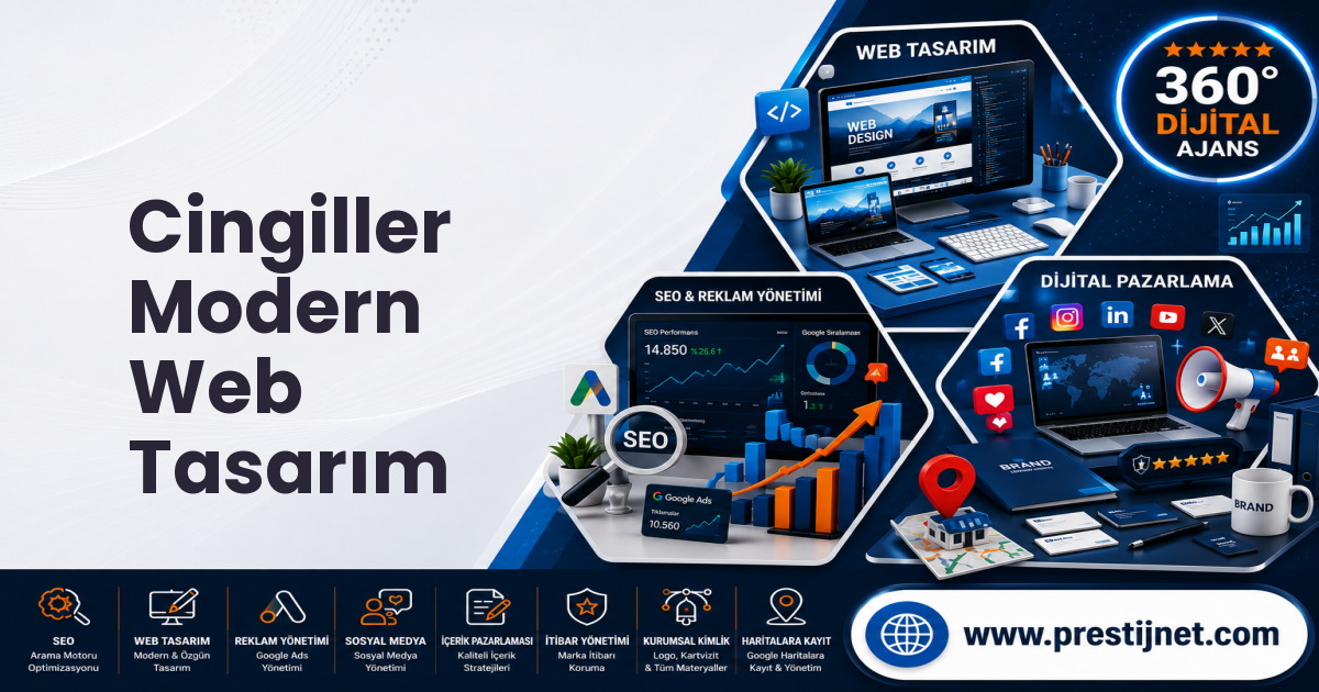 Cingiller Modern Web Tasarım