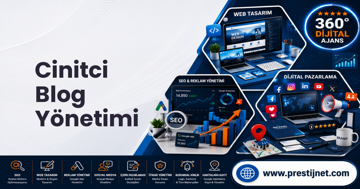 Cinitci Blog Yönetimi