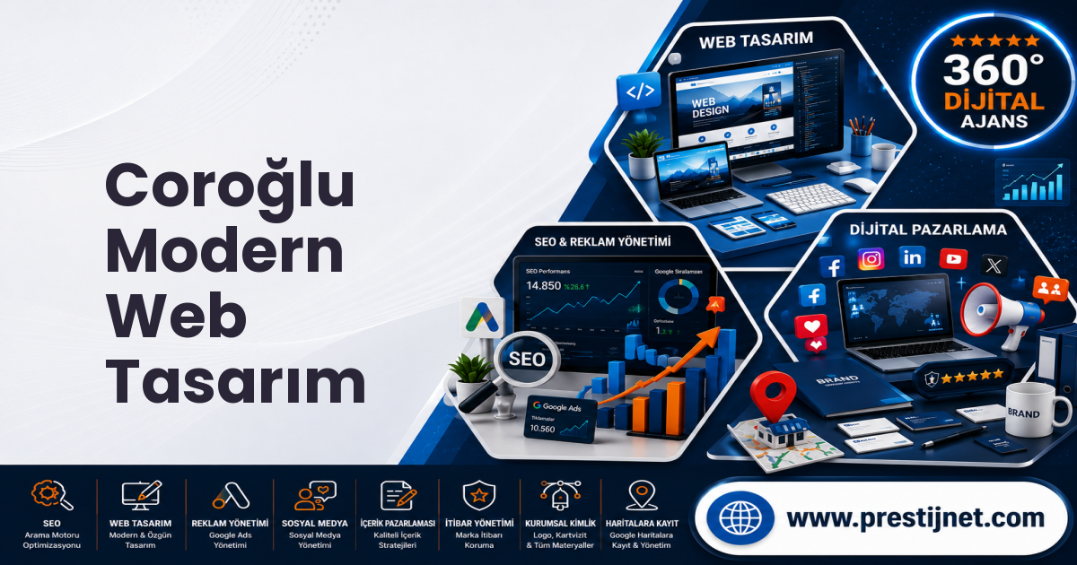 Coroğlu Modern Web Tasarım