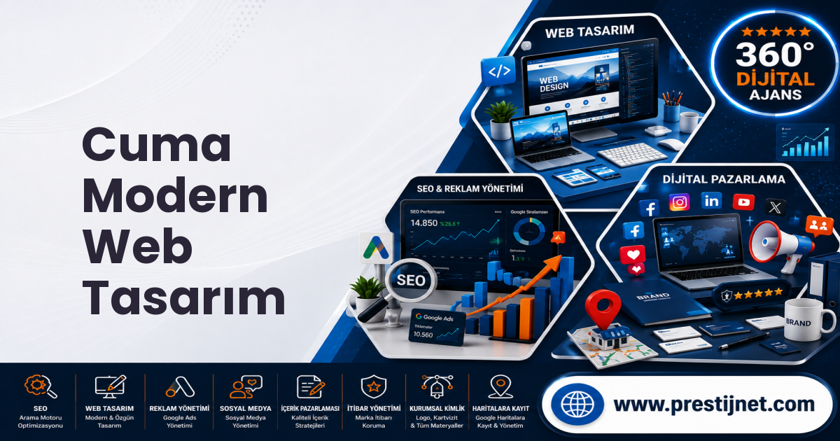 Cuma Modern Web Tasarım